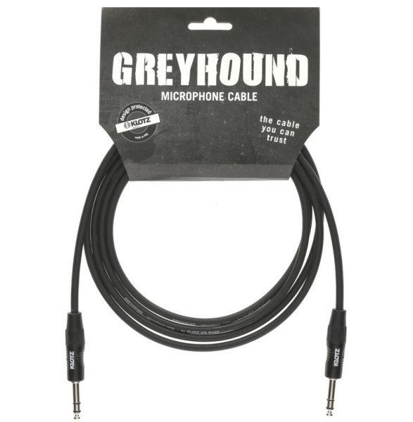 Klotz GRG1PP03.0 Greyhound Кабель микрофонный 6.35мм