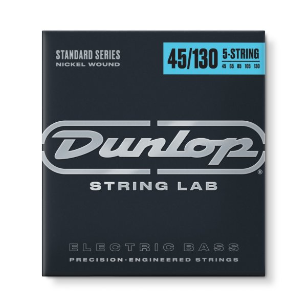 Dunlop DBN45130 Комплект струн для 5-струнной бас-гитары