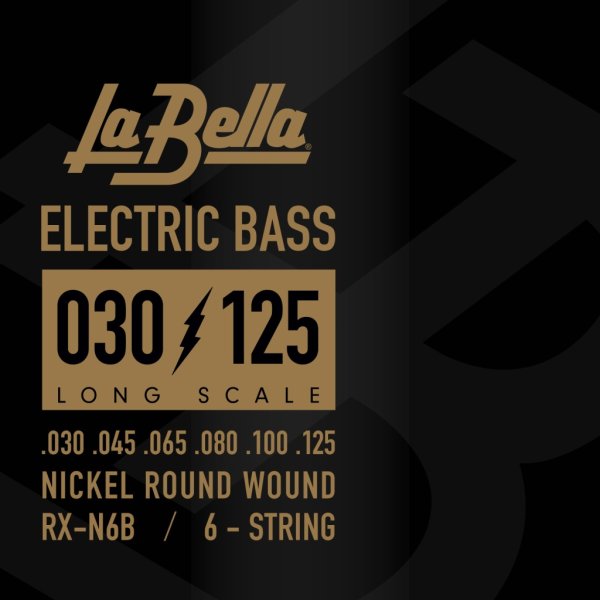 La Bella RX-N6B RX – Nickel Комплект струн для 6-струнной бас-гитары