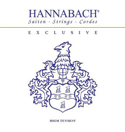 Hannabach EXCLHT Exclusive Blue Комплект струн для классической гитары