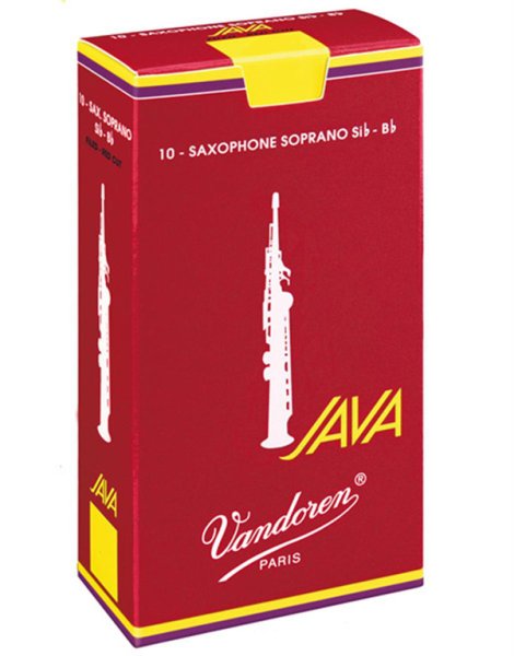 Vandoren SR3025R JAVA Red Cut Трости для саксофона Сопрано №2