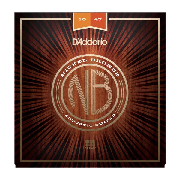 D'Addario NB1047 Nickel Bronze Комплект струн для акустической гитары