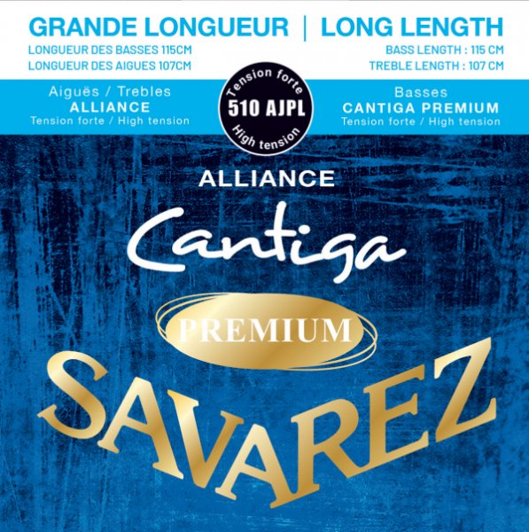 Savarez 510AJPL Alliance Cantiga Premium Long Комплект струн для классической гитары