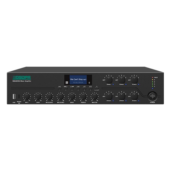 DSPPA DMA6250U Микшер усилитель мощности трансляционный