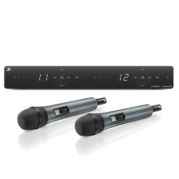 Sennheiser 508264 XSW 1-825 DUAL-B Двухканальная вокальная радиосистема