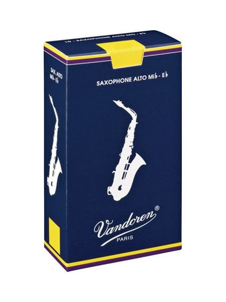 Vandoren SR211 Трости для саксофона Альт Традиционные №1 (10шт) Vandoren