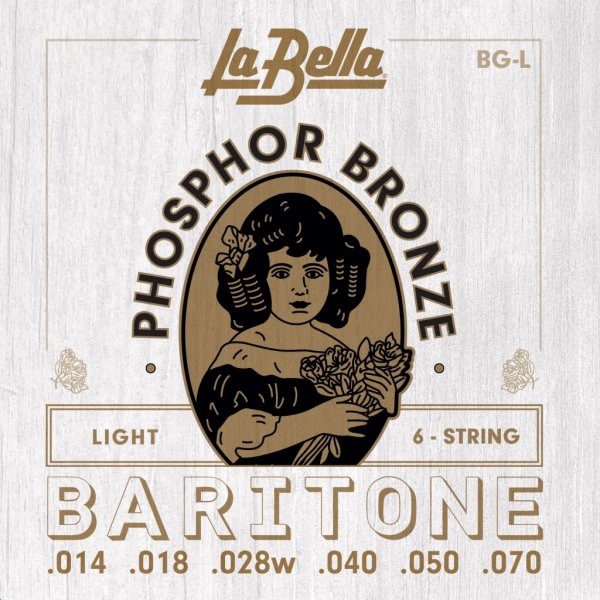 La Bella BG-L Комплект струн для гитары баритон