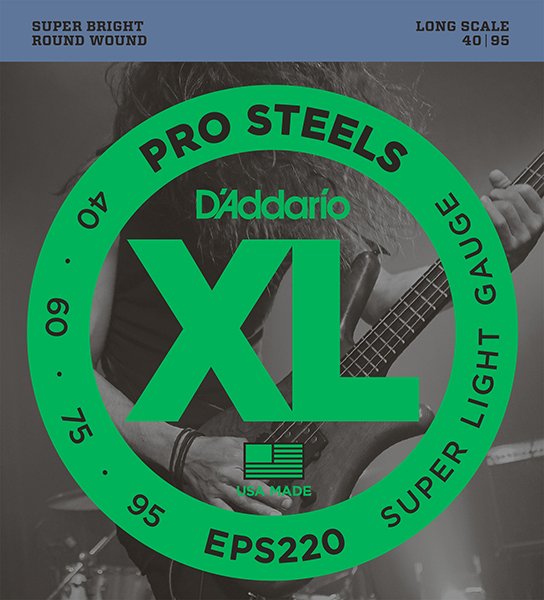 D'Addario EPS220 ProSteels Комплект струн для бас-гитары