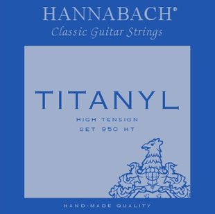 Hannabach 950HT TYTANIL Комплект струн для классической гитары титанил/посеребренные Hannabach