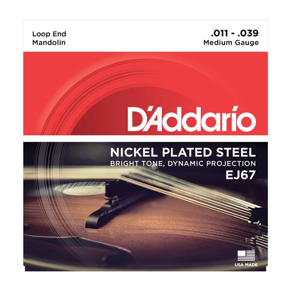 D'Addario EJ67 Комплект струн для мандолины