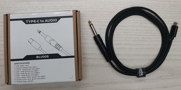 Soundking BUJ005(1.5m) Кабель акустический Type-C-6.35мм