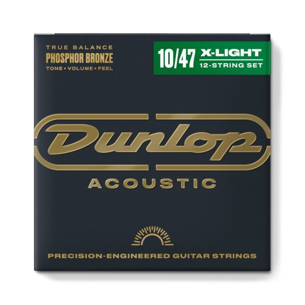 Dunlop DAP1047J Комплект струн для 12-струнной акустической гитары
