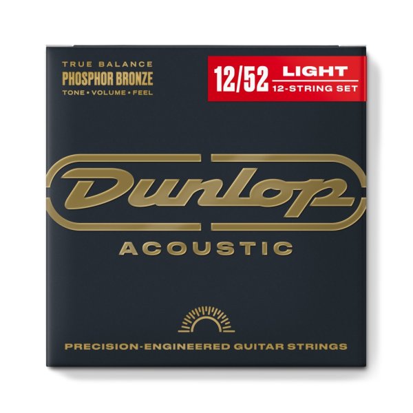 Dunlop DAP1252J Комплект струн для 12-струнной акустической гитары