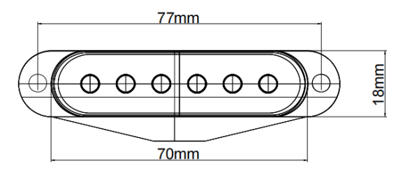 Smiger MSM-3-WH Звукосниматель для электрогитары