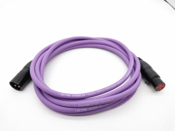 ZZcable E1-XLR-M-F-0100-7 Кабель микрофонный 1м