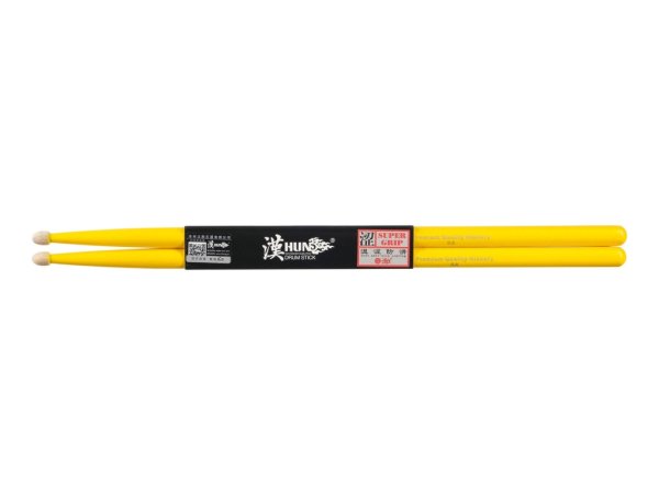 HUN 1010100201034 Colored Series 5A YELLOW Барабанные палочки