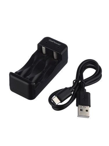 GoPower 00-00031386 Basic 150 Зарядное устройство для аккумуляторов Ni-MH/Ni-Cd 2 слота