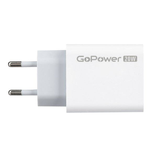 GoPower 00-00028401 Сетевое зарядное устройство GPQC08