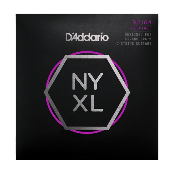 D'Addario NYXL09564SB NYXL Комплект струн для 7-струнной электрогитары .strandberg