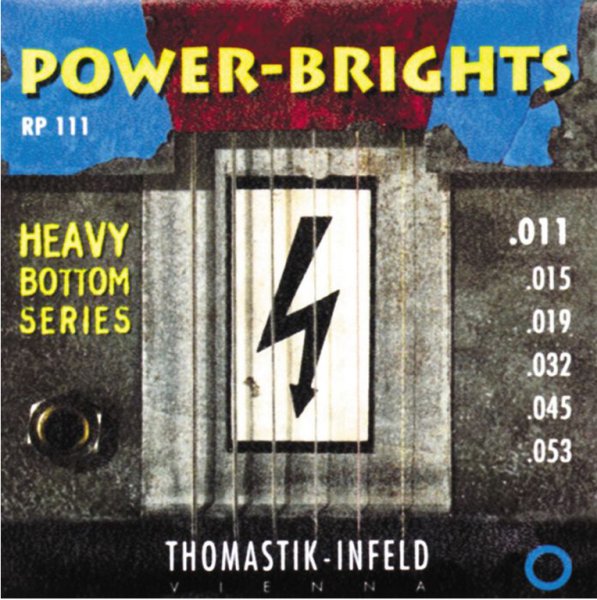Thomastik RP111 Power-Brights Heavy Bottom Комплект струн для электрогитары