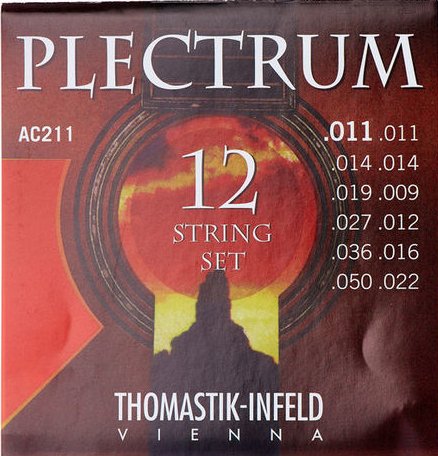 Thomastik AC211 Plectrum Комплект струн для 12-струнной акустической гитары