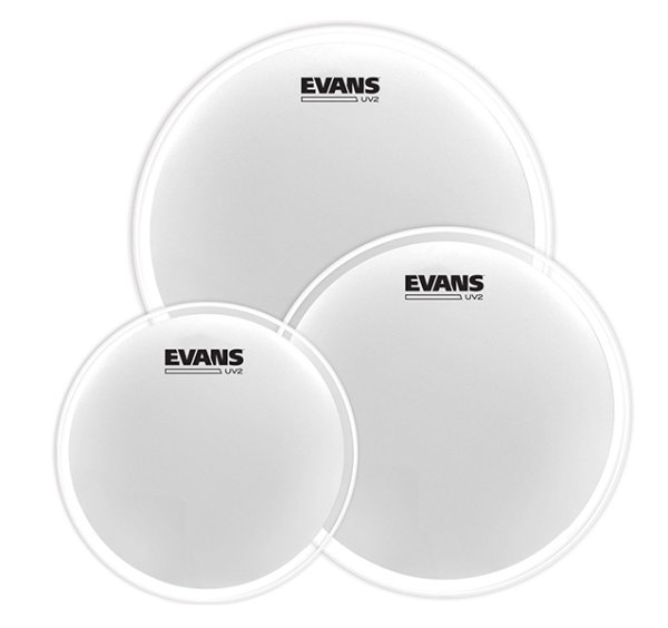 Evans ETP-UV2-R UV2 Coated Tom Rock Набор пластиков для том барабана (10