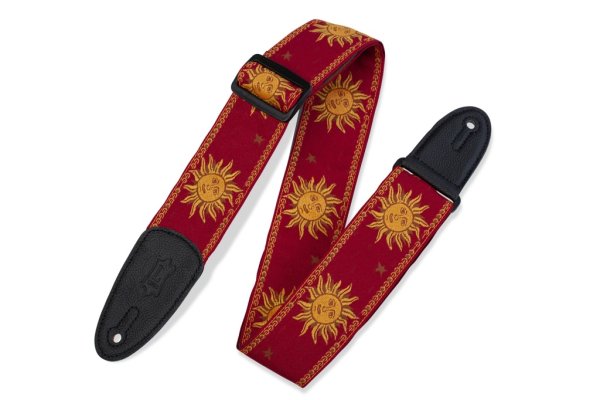 Levy's MPJG-SUN-RED Print Series Ремень для гитары