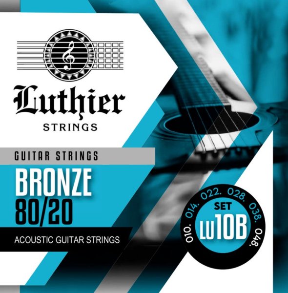 Luthier LU-10B Комплект струн для акустической гитары