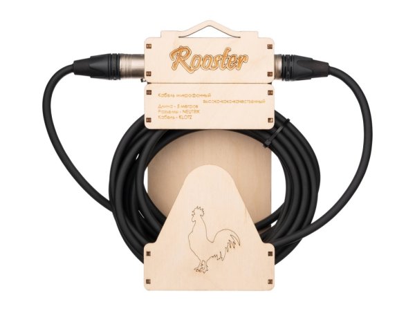 Rooster RUS0905 Кабель инструментальный XLR