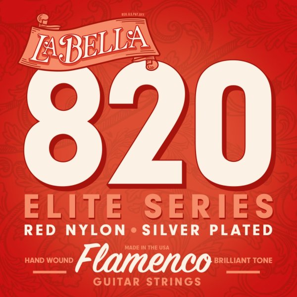 La Bella 820 Elite Комплект струн для классической гитары фламенко