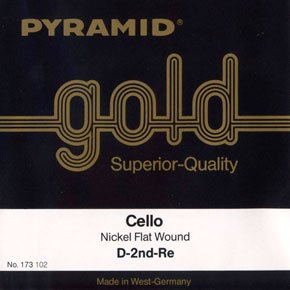Pyramid 173100 Gold Комплект струн для виолончели размером 4/4