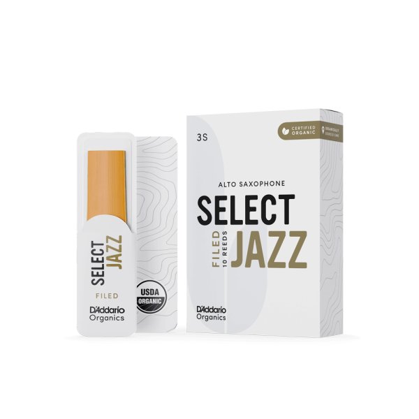 D'Addario ORSF10ASX3S Organic Select Jazz Filed Трости для саксофона альт