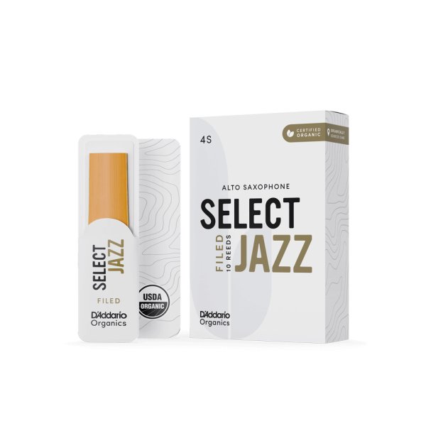 D'Addario ORSF10ASX4S Organic Select Jazz Filed Трости для саксофона альт