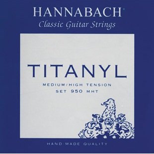 Hannabach 950MHT TYTANIL Комплект струн для классической гитары титанил/посеребренные Hannabach