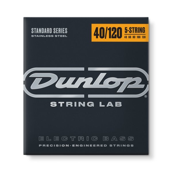 Dunlop DBS40120 Комплект струн для 5-струнной бас-гитары