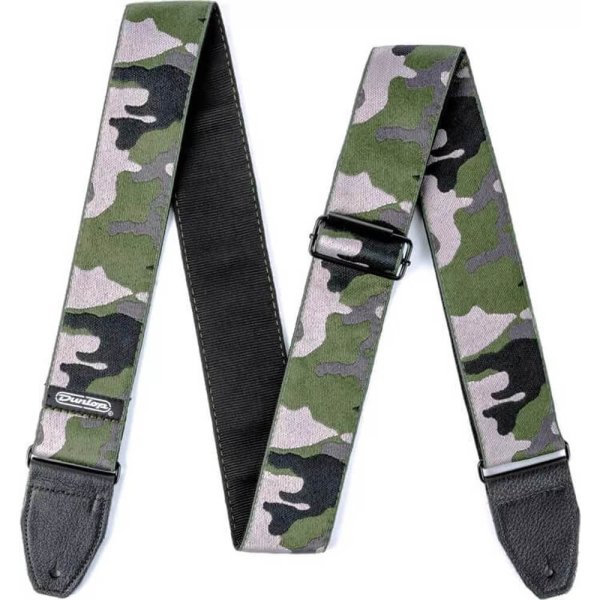 Dunlop D67-16 Jacquard Ranger Green Ремень для гитары