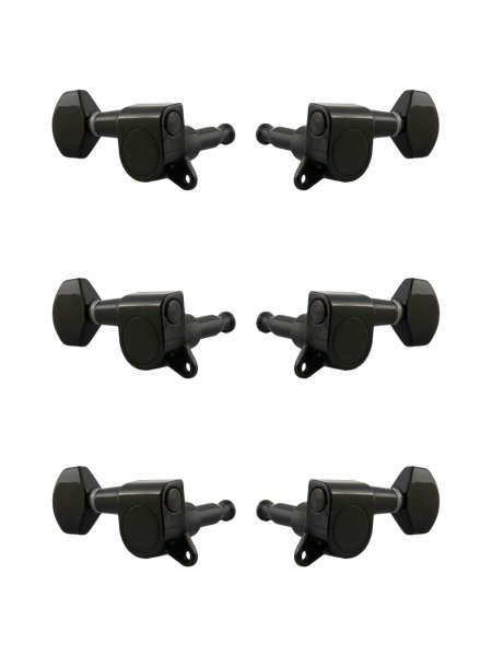 Metallor J-07-BK-3+3 Колки для гитары 3+3