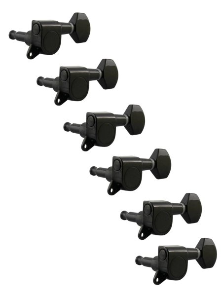 Metallor J-07-BK-6L Колки для гитары 6л