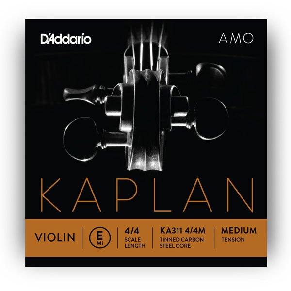 D'Addario KA310-4/4M Kaplan Amo Комплект струн для скрипки размером 4/4