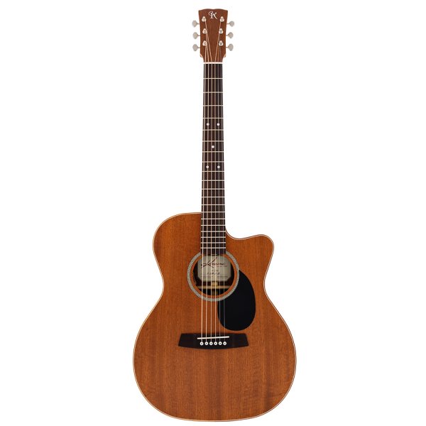 Kremona M25ME-CW-w/case Steel-String Series Электро-акустическая гитара