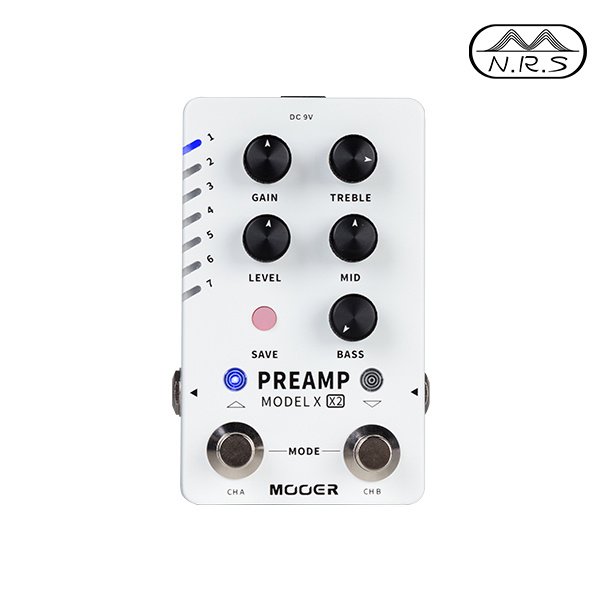 Mooer M725-Preamp-Model-X2 Педаль эффектов