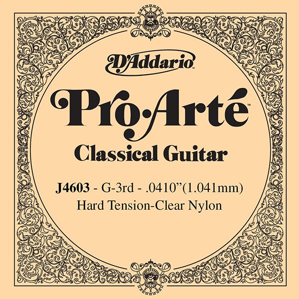 D'Addario J4603 Pro-Arte Отдельная 3-я струна для классической гитары