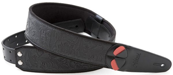 RightOn Straps 8401070130703 Mojo Sandokan Black Ремень для гитары