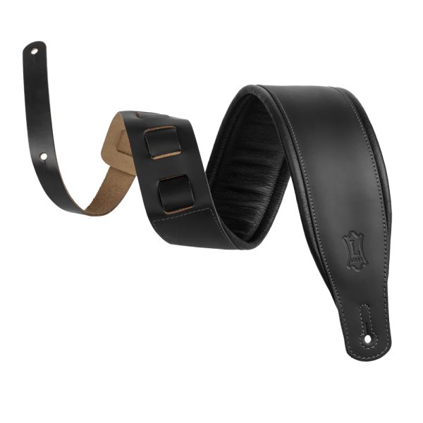 Levy's M26PD-BLK-XL Amped Leather Series Ремень для гитары