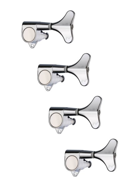 Metallor MHB-02-CR-4L Колки для бас-гитары 4л