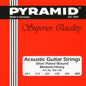 Pyramid 306100 Silver Wound Комплект струн для акустической гитары