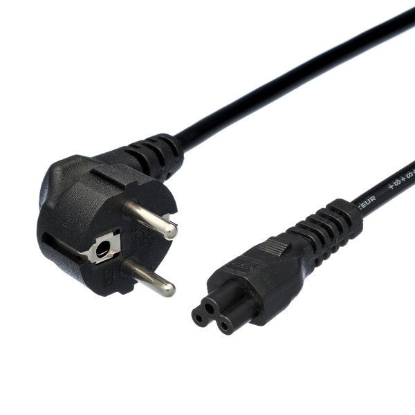 GoPower 00-00024056 Кабель питания евровилка CEE 7/7-IEC 320 C5 1.8м ПВХ