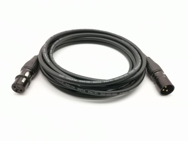 ZZcable G1-XLR-M-F-0200-0 Кабель микрофонный XLR-M-F
