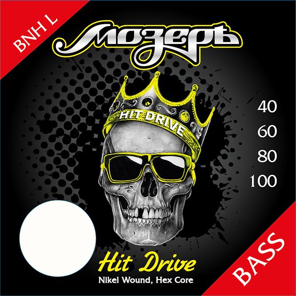 Мозеръ BNH-L Hit Drive Комплект струн для бас-гитары