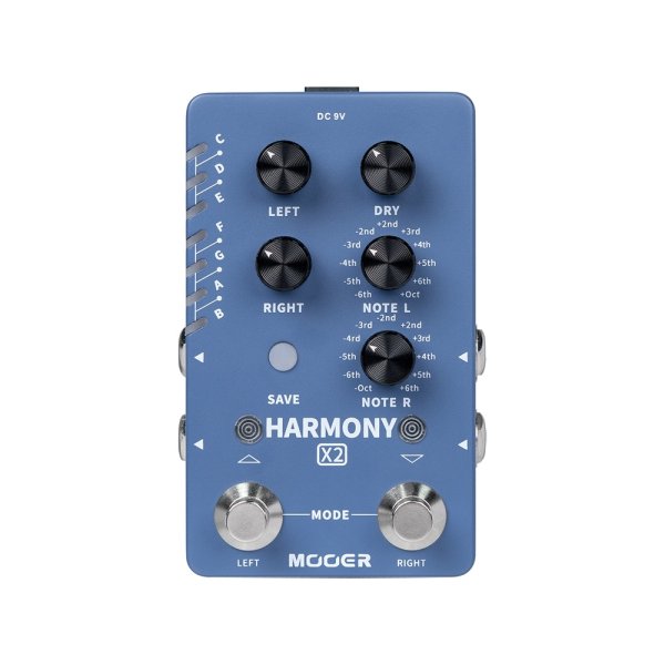 Mooer M729 Harmony x2 Педаль эффектов